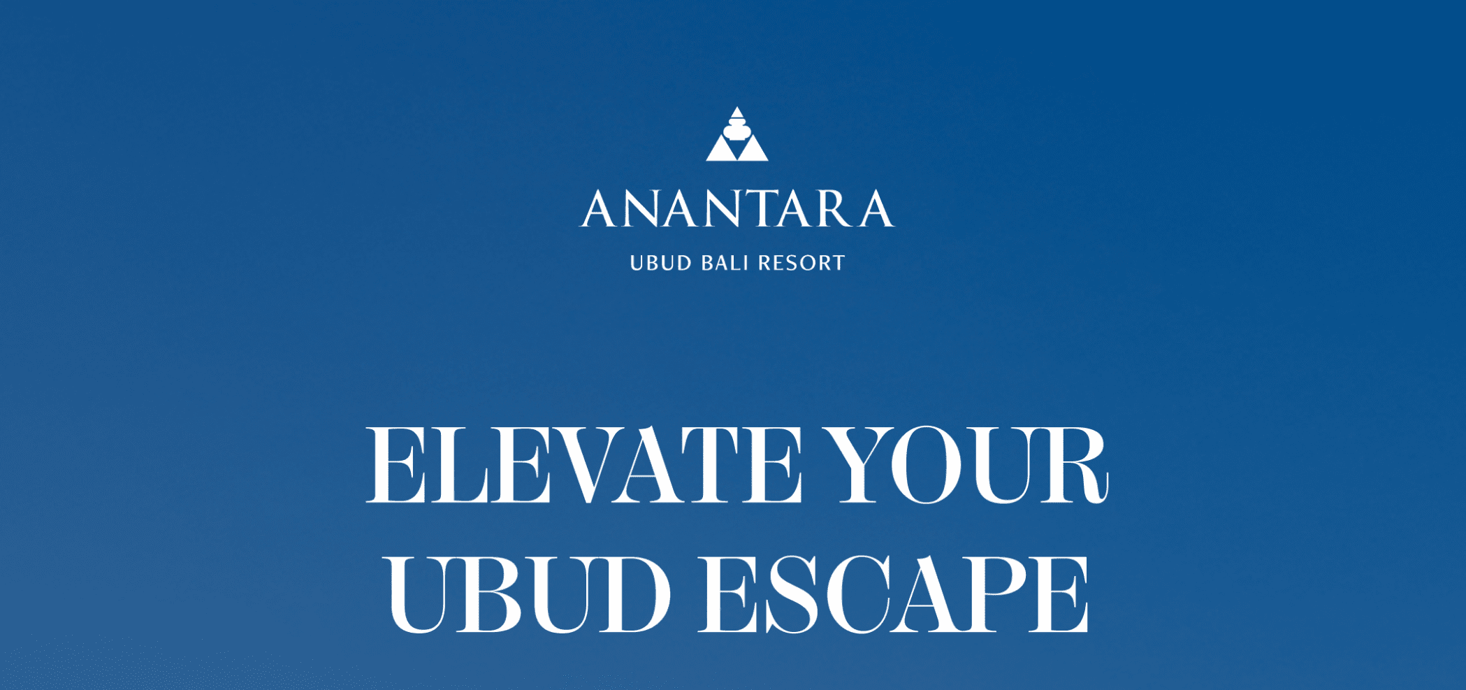 Alumni Benefits - Limited Offer at Anantara Ubud, Bali